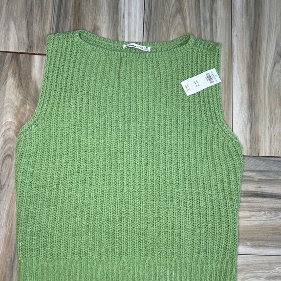 AF Slash Shaker Tank Knit - Green - M - Picture 5 of 8